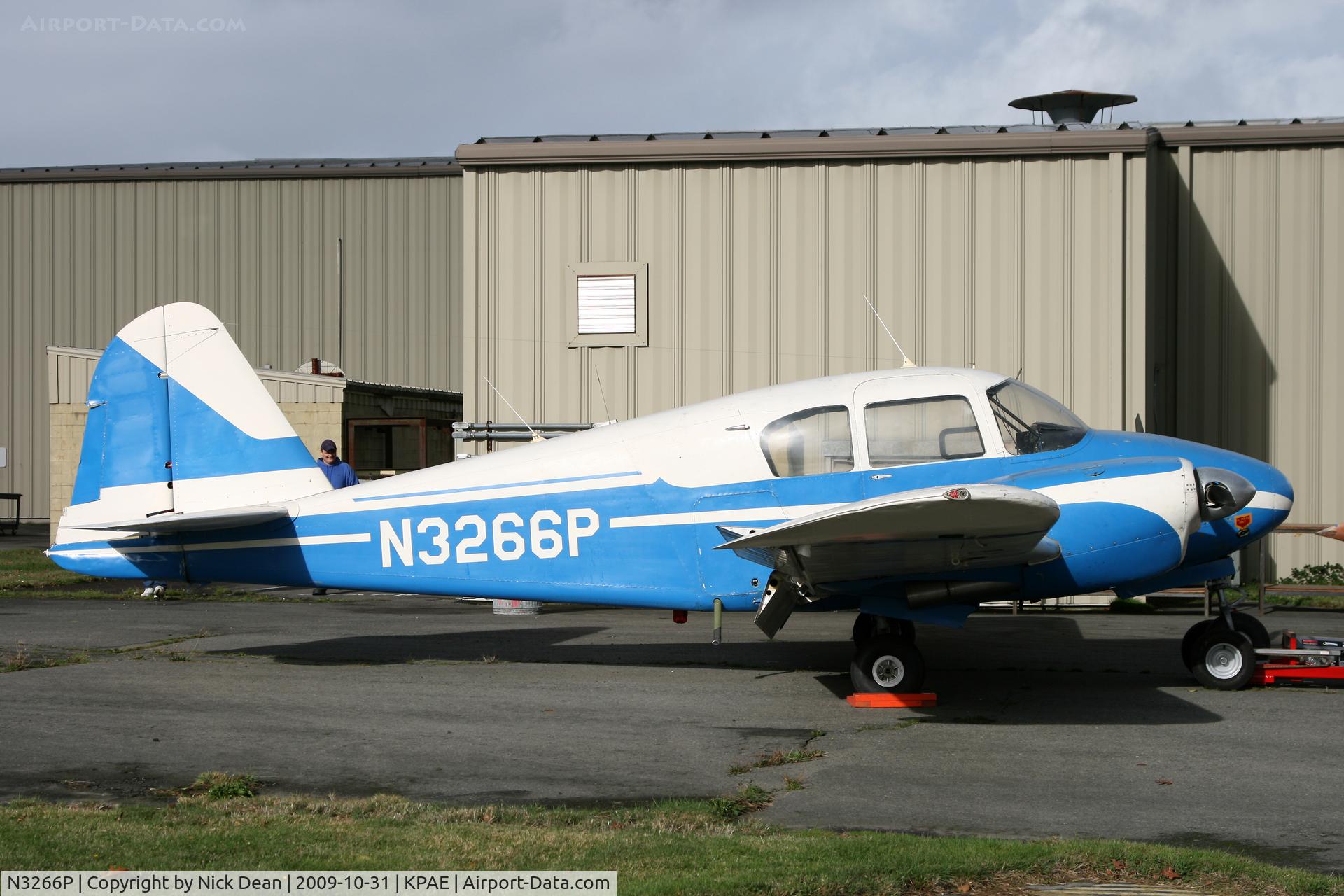 N3266P, 1957 Piper PA-23-160 Apache C/N 23-1211, KPAE
