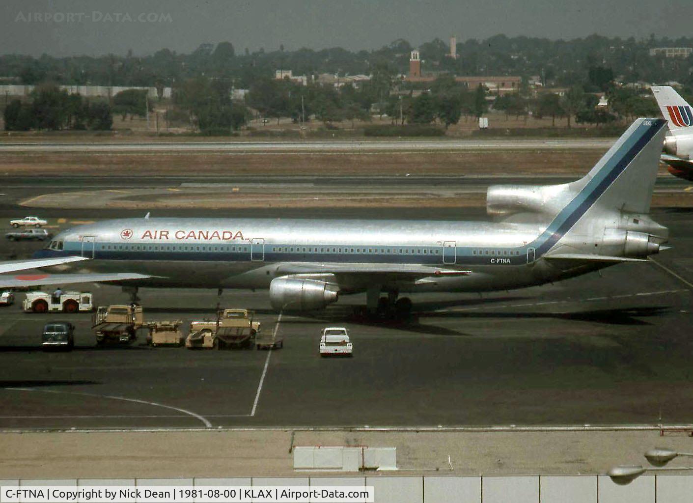 C-FTNA, 1972 Lockheed L-1011-150 Tristar C/N 1019, KLAX