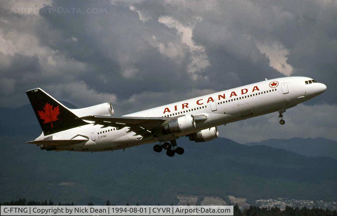 C-FTNG, 1973 Lockheed L-1011-150 Tristar C/N 193E-1048, CYVR