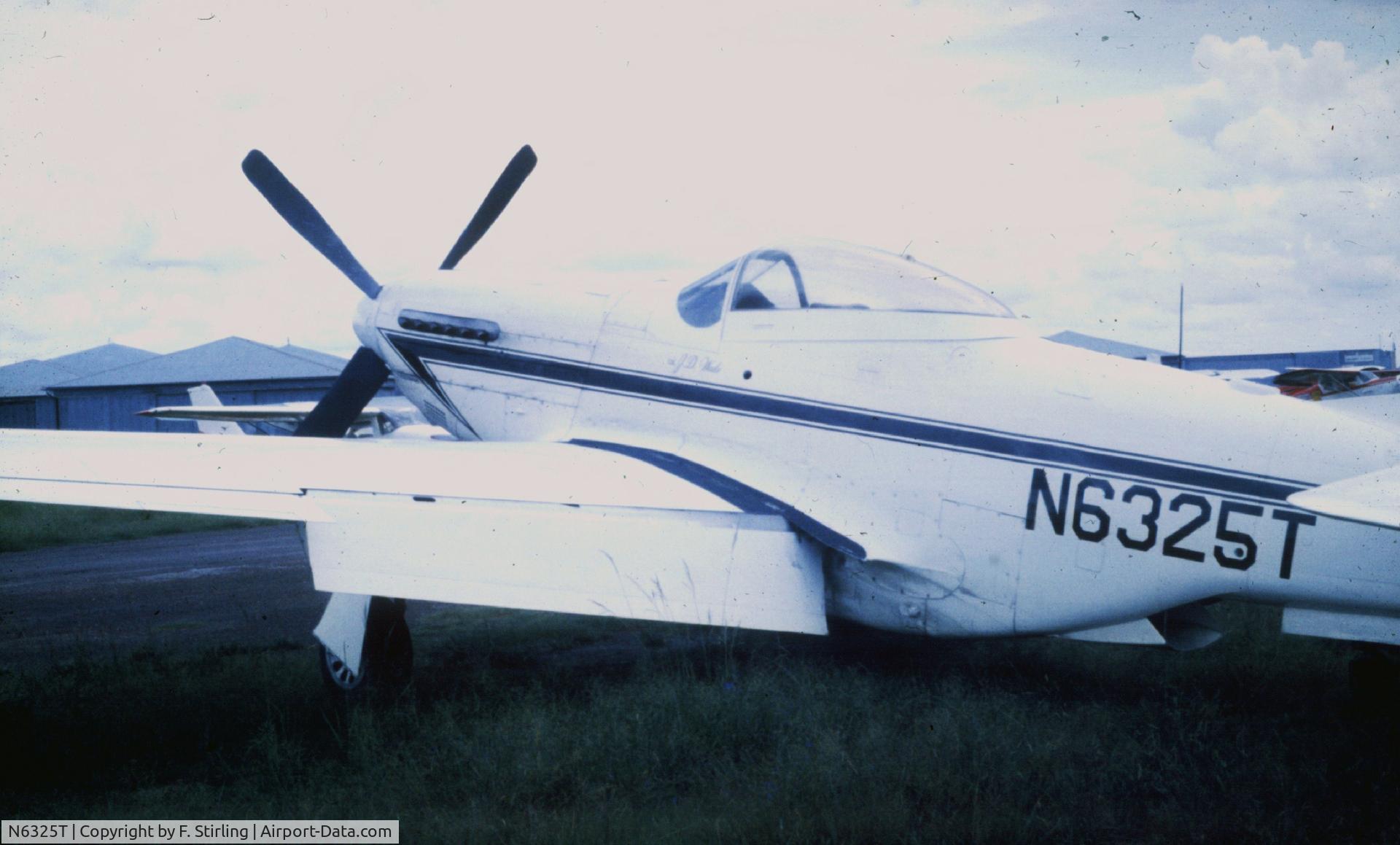 N6325T, 1944 North American P-51D Mustang C/N 122-40513, Owned by J. Wade, Houston, TX