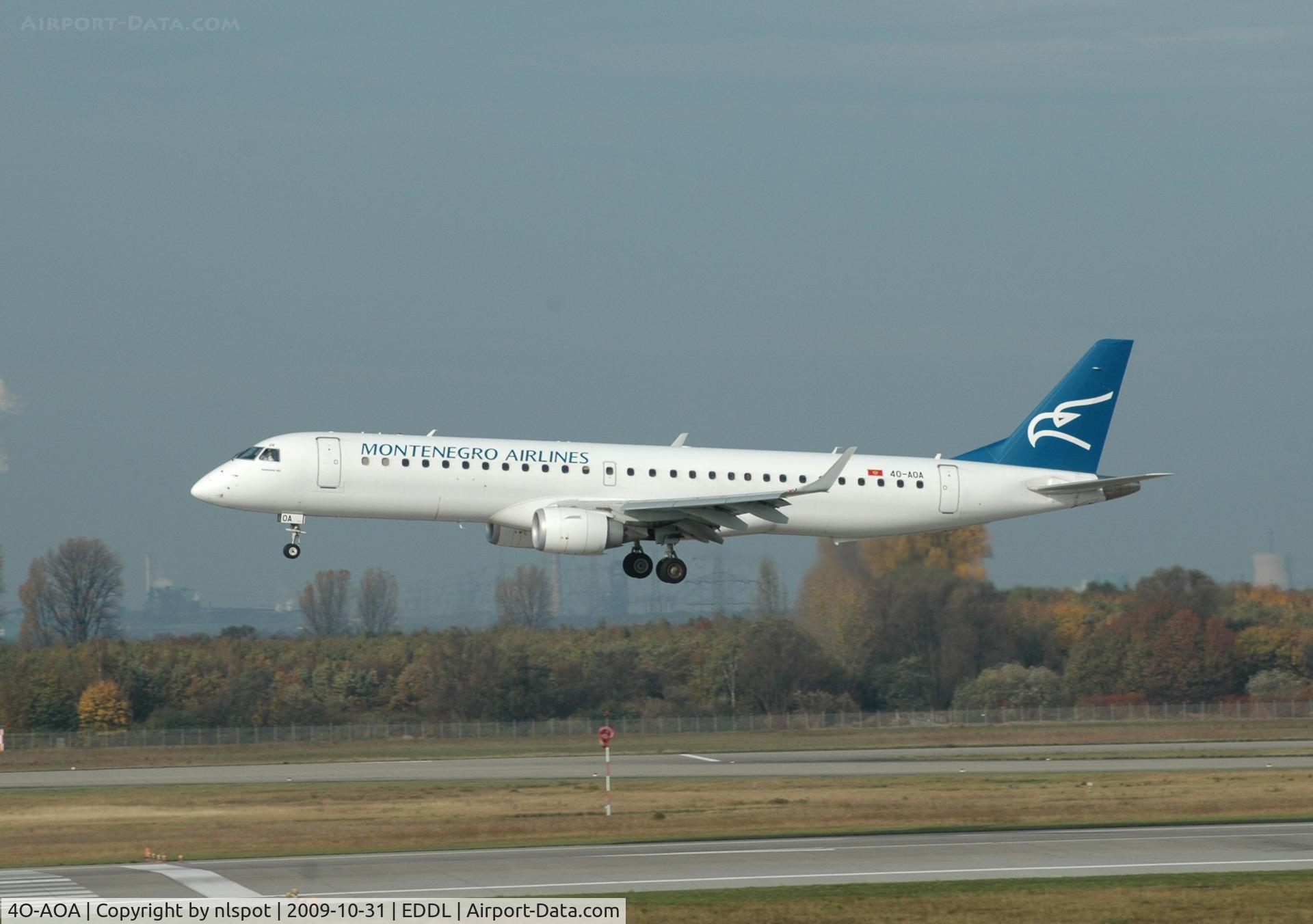 4O-AOA, 2008 Embraer 195LR (ERJ-190-200LR) C/N 19000180, ...