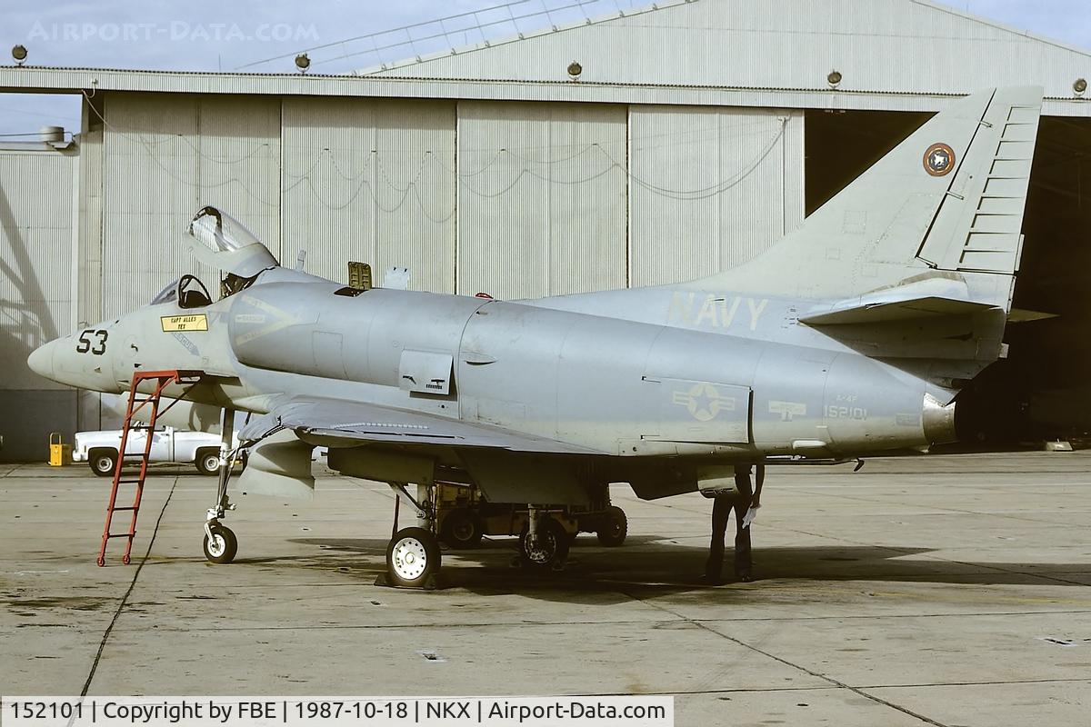 152101, Douglas TA-4F Skyhawk C/N 13489, A-4F VA-127 Top Gun