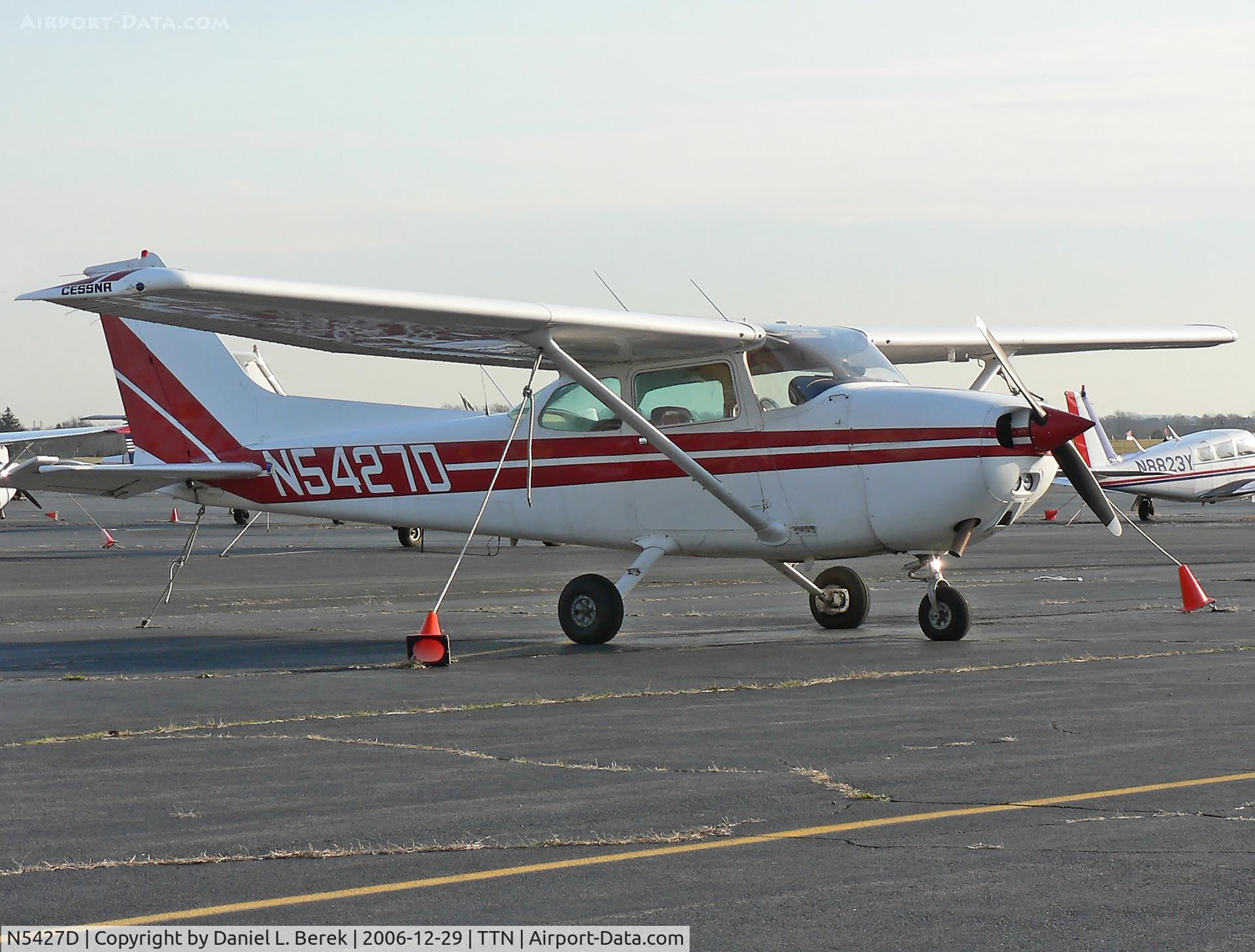 N5427D, 1979 Cessna 172N C/N 17272567, This 1979 Cessna Skyhawk is one of several of the considerable fleet of Mercer County College.  The aircraft is at Trenton Mercer Airport (TTN).