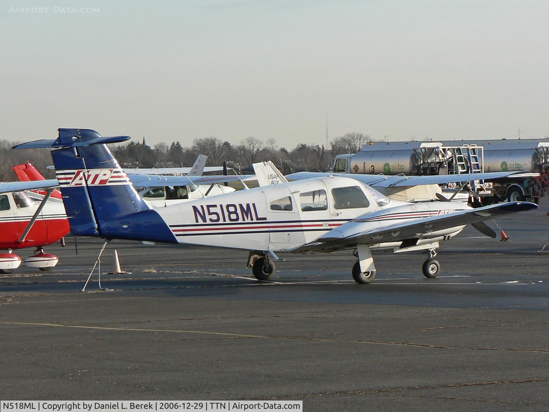 N518ML, 1978 Piper PA-44-180 Seminole C/N 44-7995109, Interesting bird spotted at Trenton Mercer Airport...