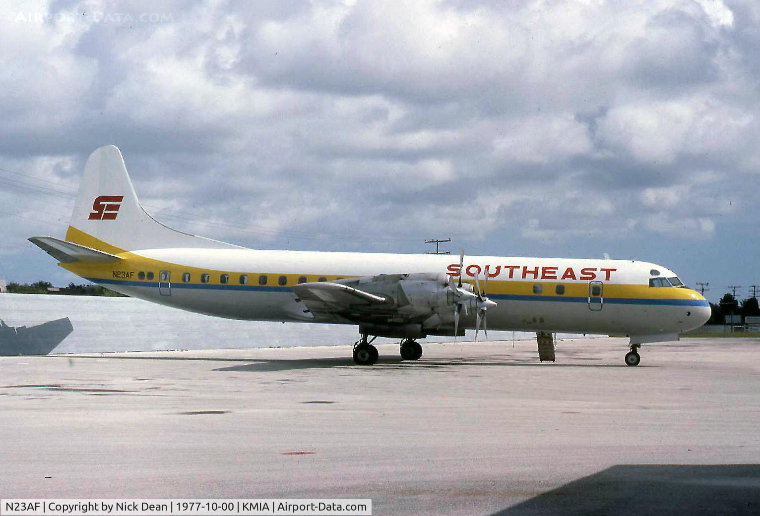N23AF, 1959 Lockheed L-188C Electra C/N 1075, KMIA