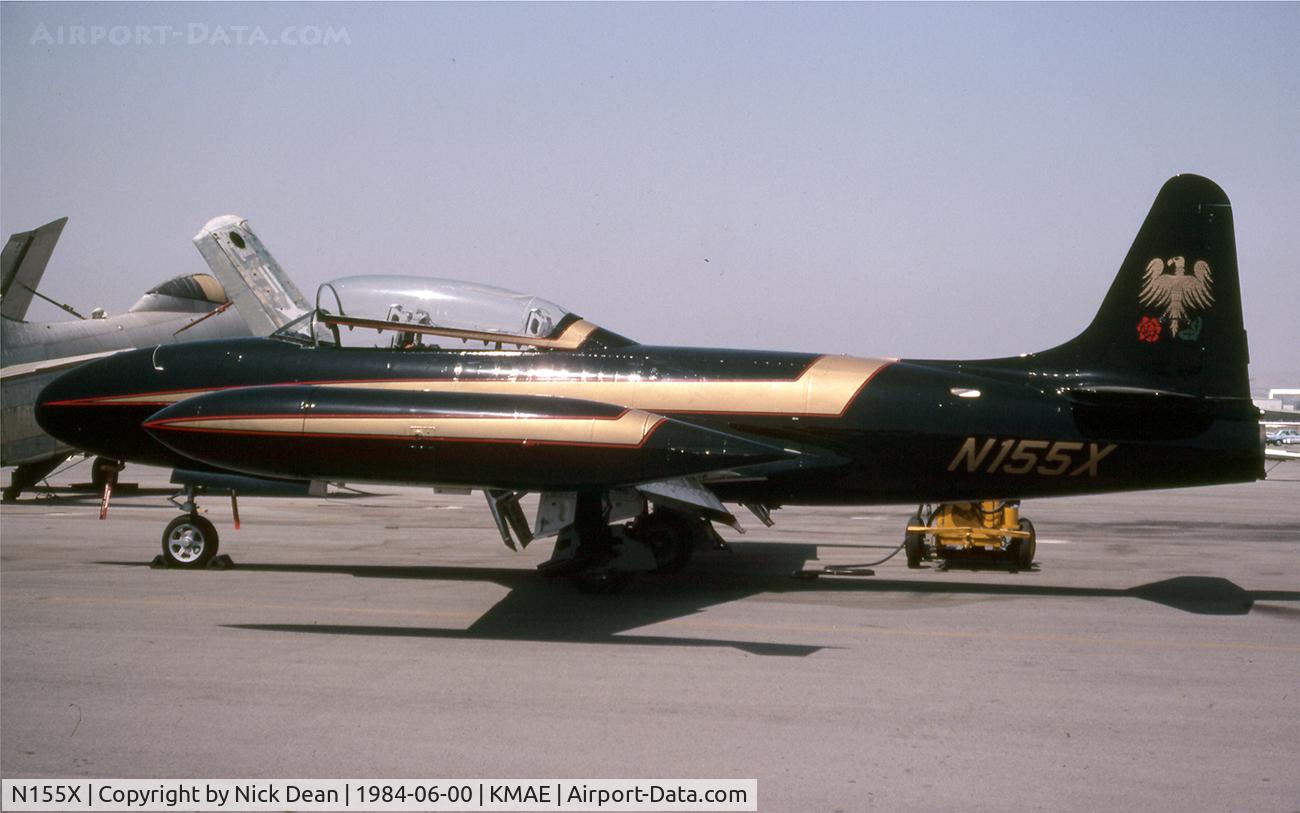N155X, 1954 Canadair T-33AN Silver Star 3 C/N T33-157, KMAE