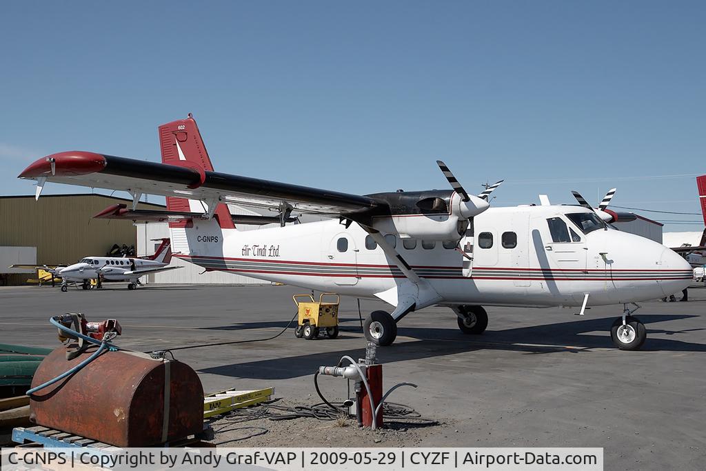 C-GNPS, 1978 De Havilland Canada DHC-6-300 Twin Otter C/N 558, Air Tindi DHC-6