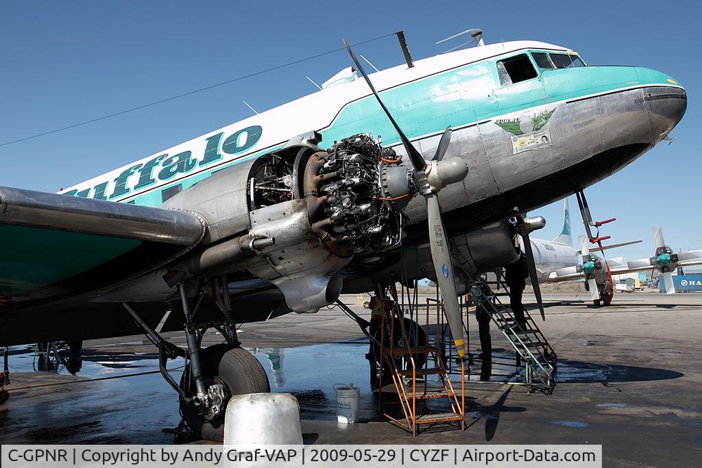 C-GPNR, 1942 Douglas DC3C-S1C3G (C-47A) C/N 13333, Buffalo Airways DC 3