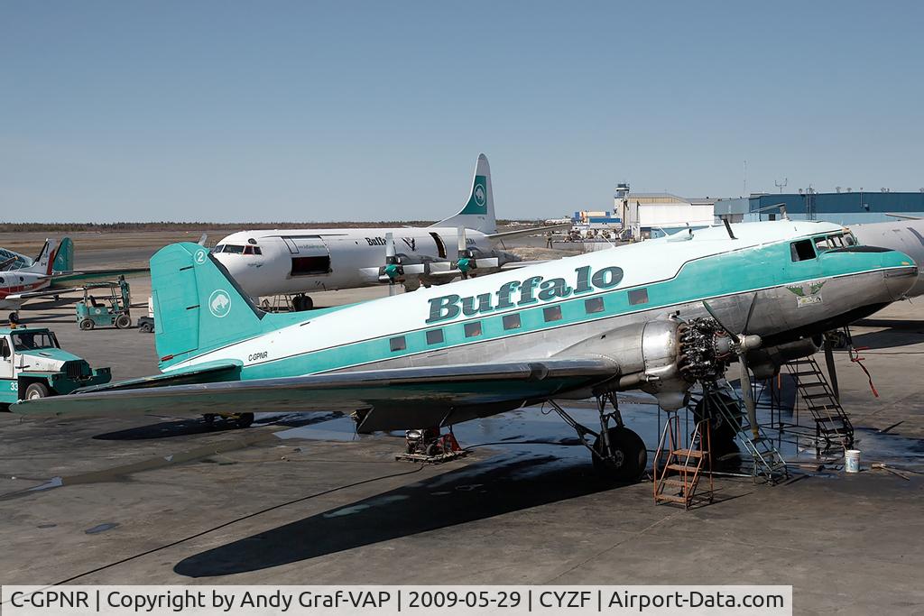 C-GPNR, 1942 Douglas DC3C-S1C3G (C-47A) C/N 13333, Buffalo Airways DC 3