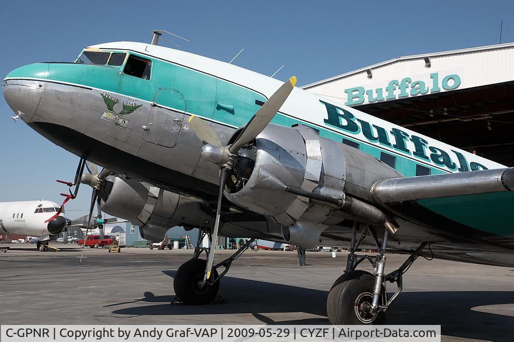 C-GPNR, 1942 Douglas DC3C-S1C3G (C-47A) C/N 13333, Buffalo Airways DC 3