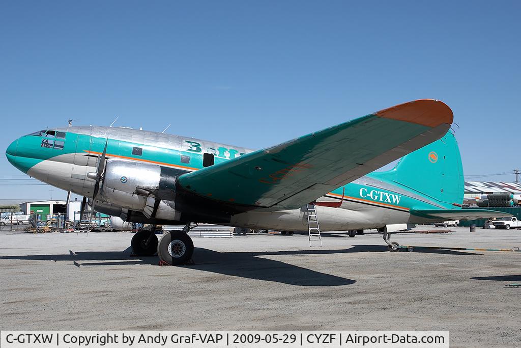 C-GTXW, 1944 Curtiss C-46A-45-CU Commando C/N 30386, Buffalo Airways C-46