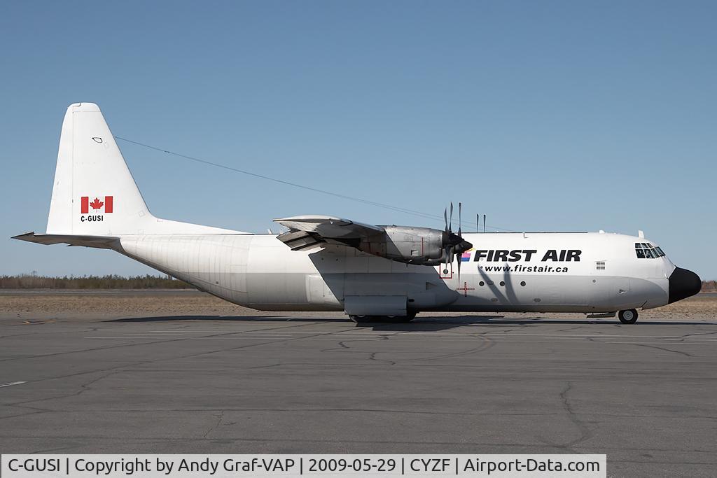 C-GUSI, 1975 Lockheed L-100-30 Hercules (L-382G) C/N 382-4600, First Air L-382