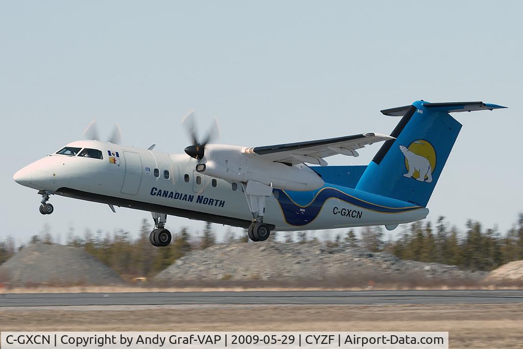 C-GXCN, 1992 De Havilland Canada DHC-8-106 Dash 8 C/N 345, Canadian North DHC 8-100