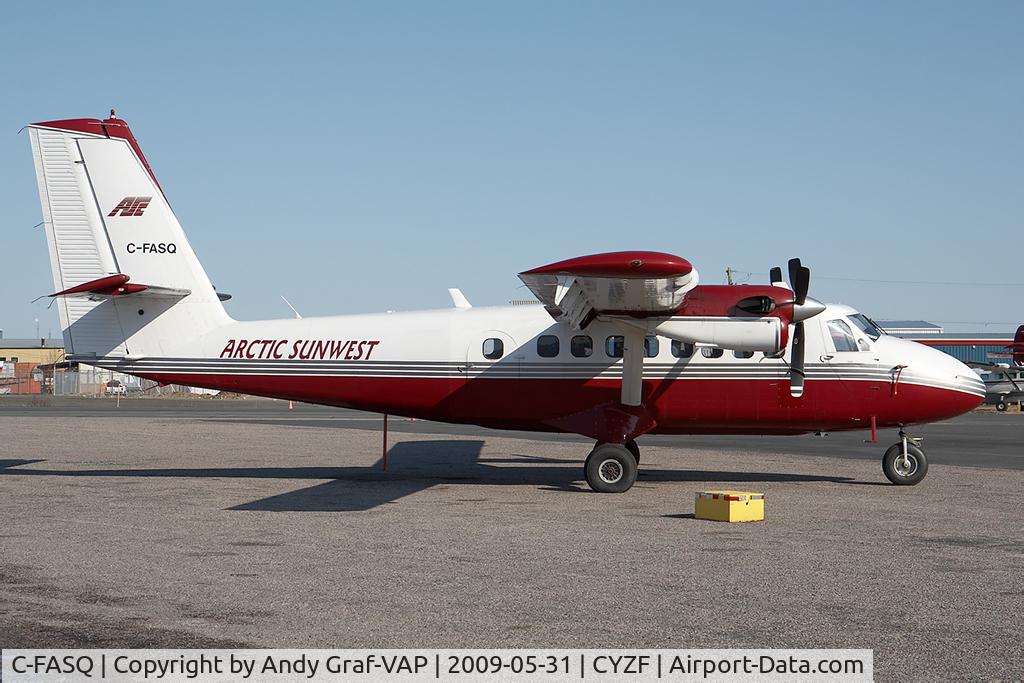 C-FASQ, 1967 De Havilland Canada DHC-6-100 Twin Otter C/N 78, Arctic Sunwest DHC-6