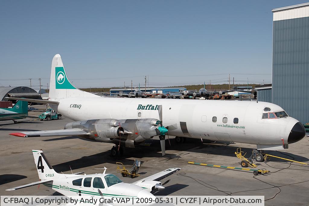 C-FBAQ, 1959 Lockheed L-188A(F) Electra C/N 1039, Buffalo Airways L-188