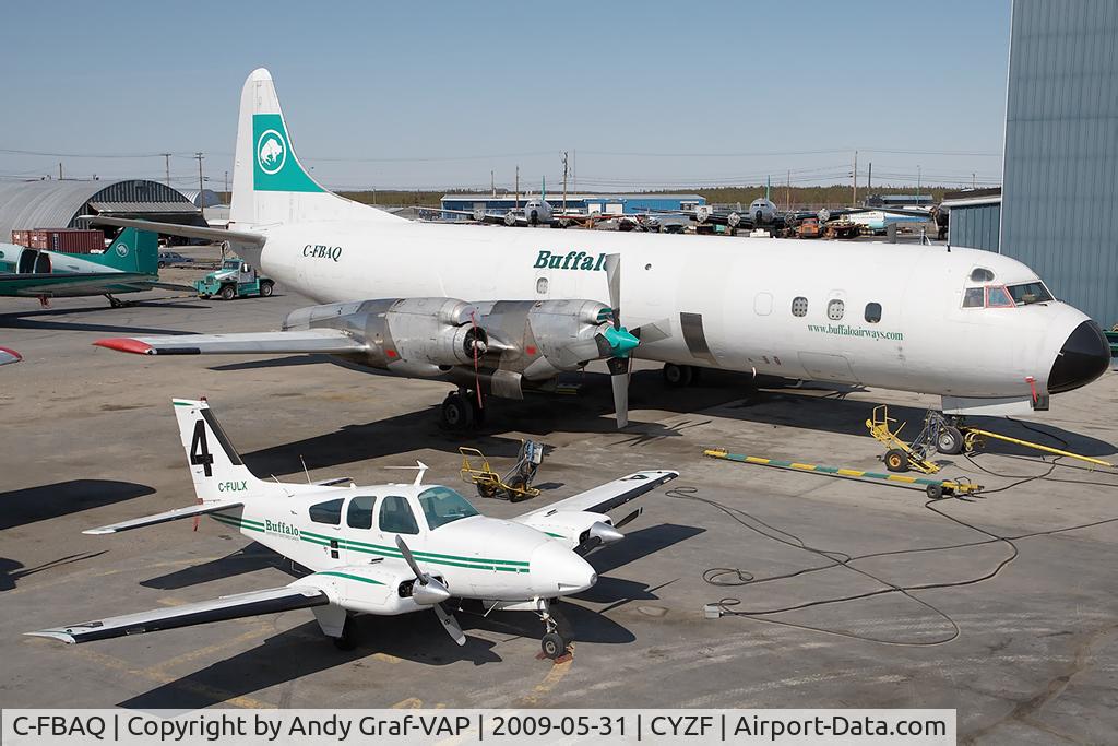 C-FBAQ, 1959 Lockheed L-188A(F) Electra C/N 1039, Buffalo Airways L-188