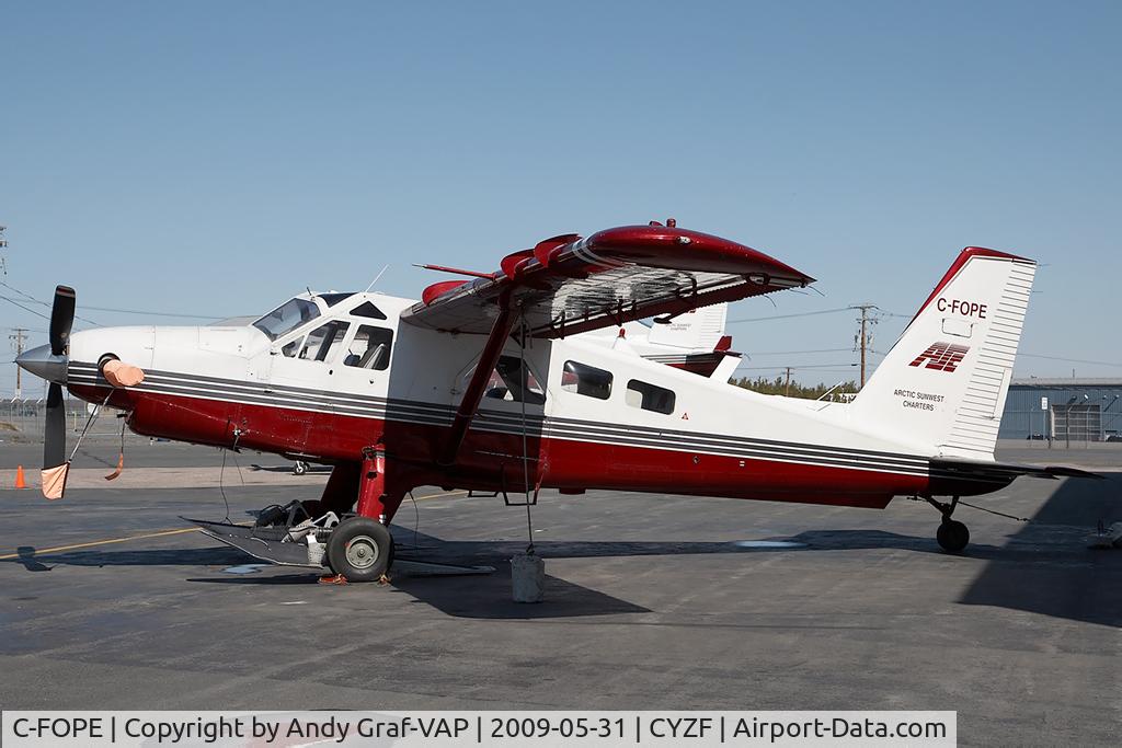 C-FOPE, 1968 De Havilland Canada DHC-2 Turbo Beaver Mk.3 C/N 1691TB59, Artic Sunwest DHC-2