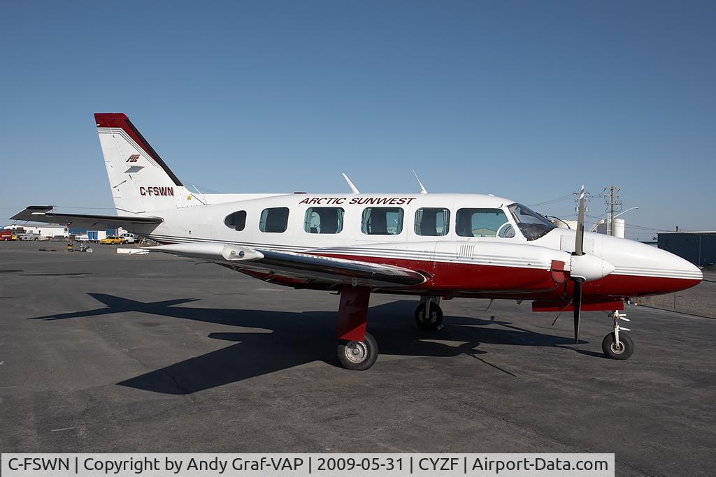 C-FSWN, 1979 Piper PA-31-350 Chieftain C/N 31-7952182, Arctic Sunwest Piper PA-31