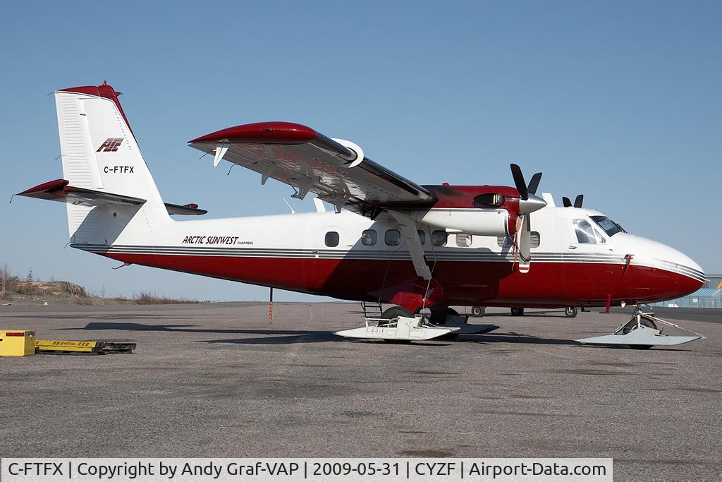 C-FTFX, 1971 De Havilland Canada DHC-6-300 Twin Otter C/N 340, Arctic Sunwest DHC-6