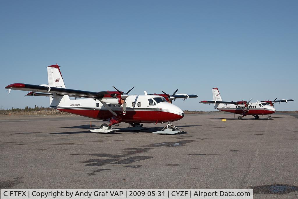 C-FTFX, 1971 De Havilland Canada DHC-6-300 Twin Otter C/N 340, Arctic Sunwest DHC-6