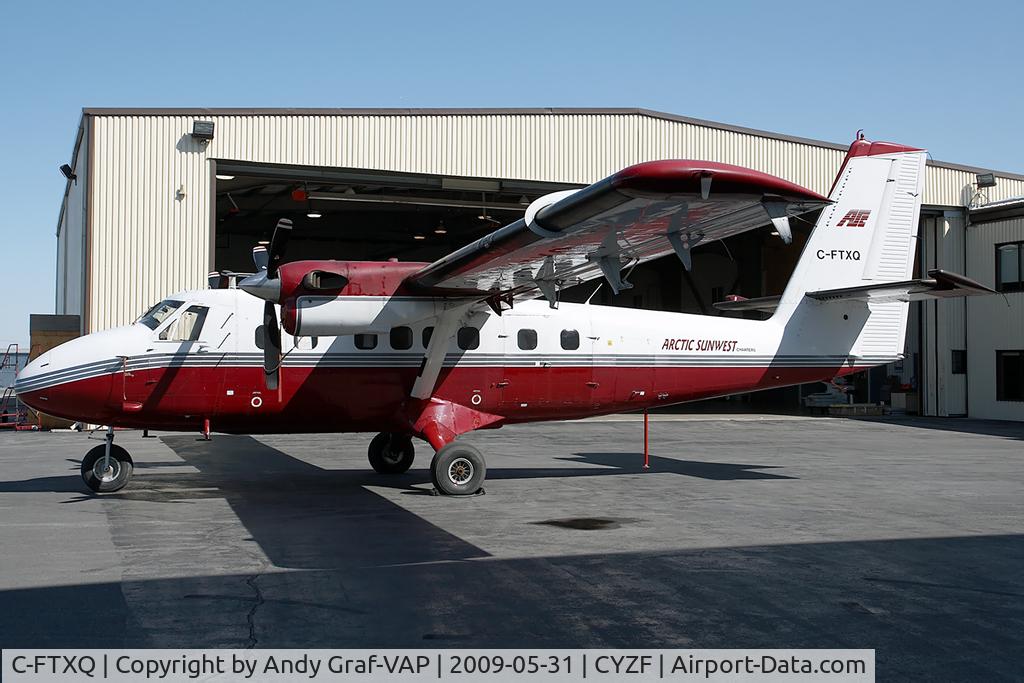C-FTXQ, 1971 De Havilland Canada DHC-6-300 Twin Otter C/N 308, Arctic Sunwest DHC-6