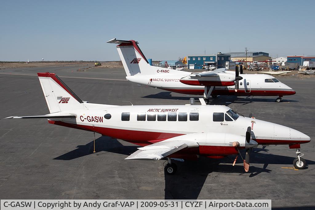 C-GASW, 1968 Beech 99 C/N U-39, Artic Sunwest Beech 99