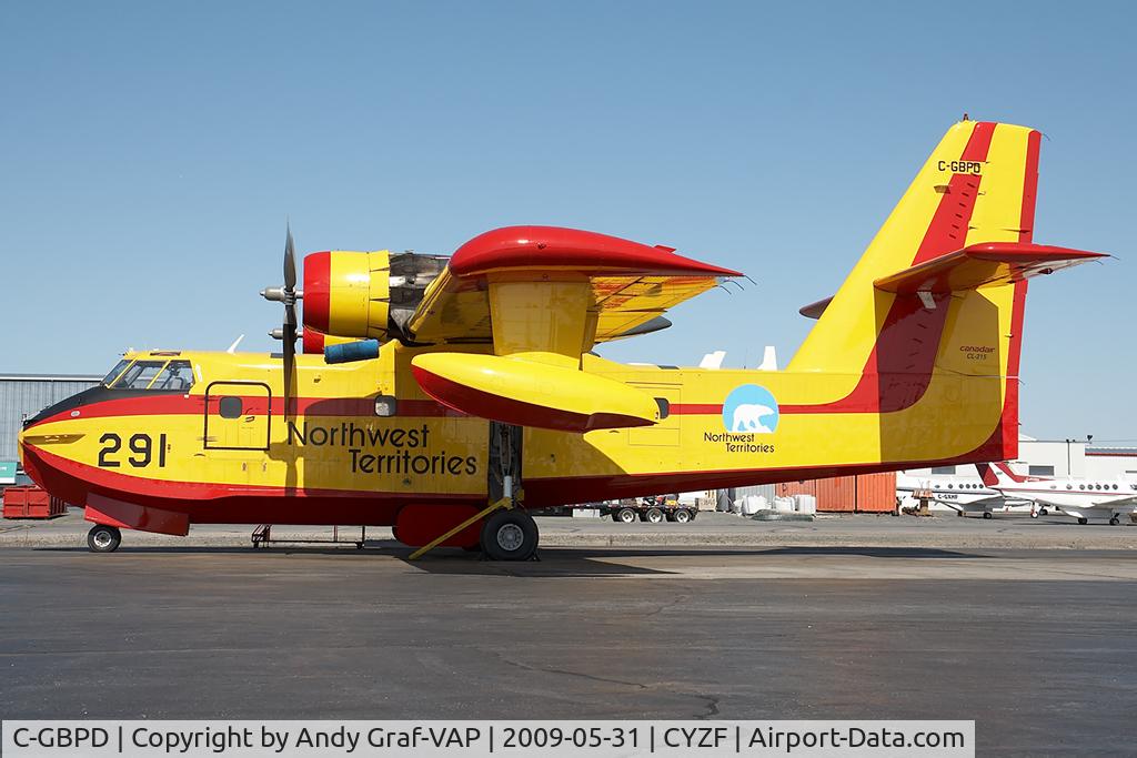 C-GBPD, 1985 Canadair CL-215-V (CL-215-1A10) C/N 1084, NWT - Goverment CL-215