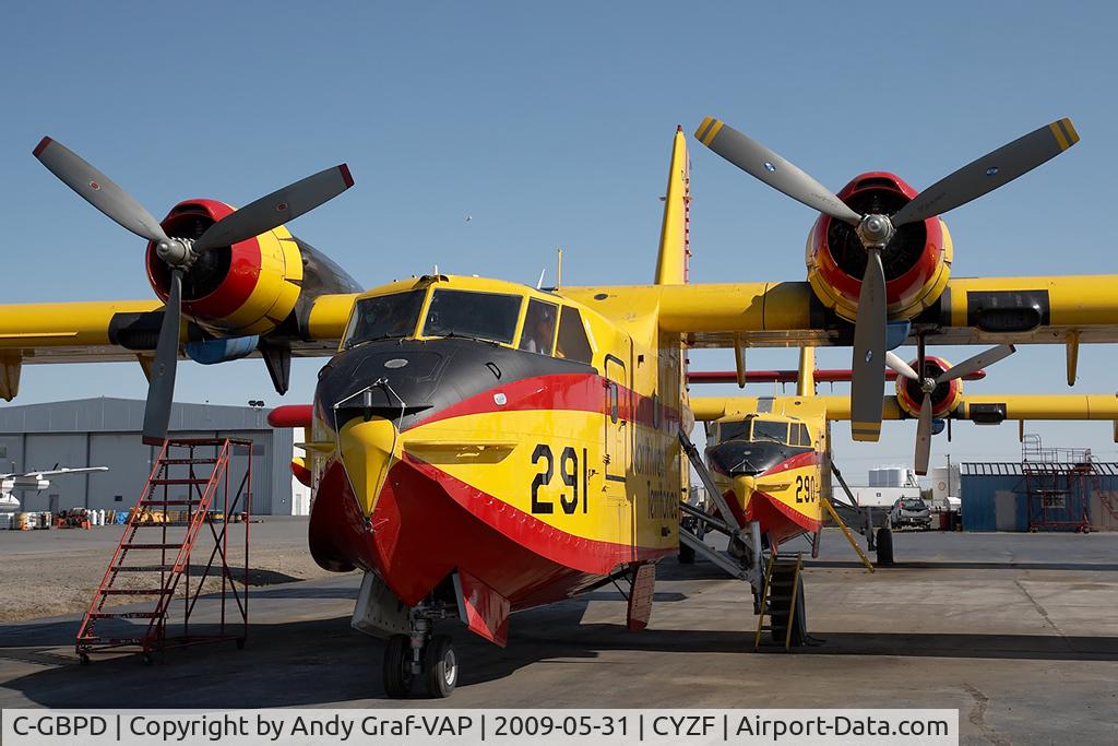 C-GBPD, 1985 Canadair CL-215-V (CL-215-1A10) C/N 1084, NWT - Goverment CL-215
