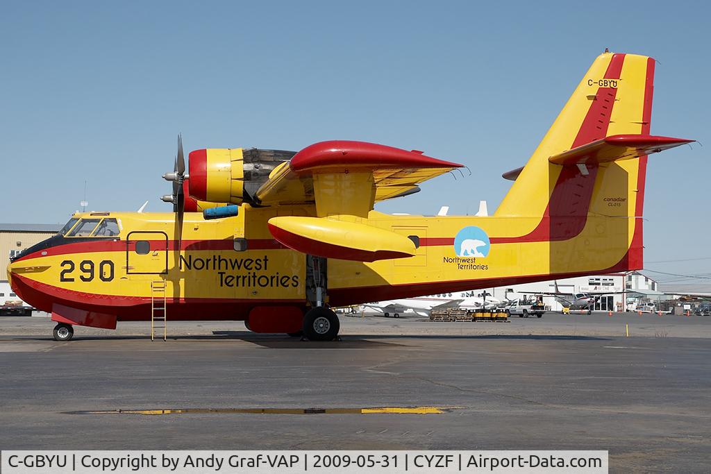 C-GBYU, 1985 Canadair CL-215-6B11(CL-215T) C/N 1083, NWT - Goverment CL-215