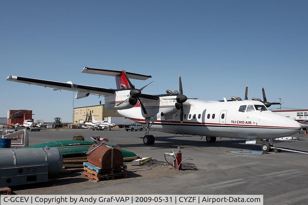 C-GCEV, 1981 De Havilland Canada DHC-7-103 Dash 7 C/N 63, Air Tindi DHC-7
