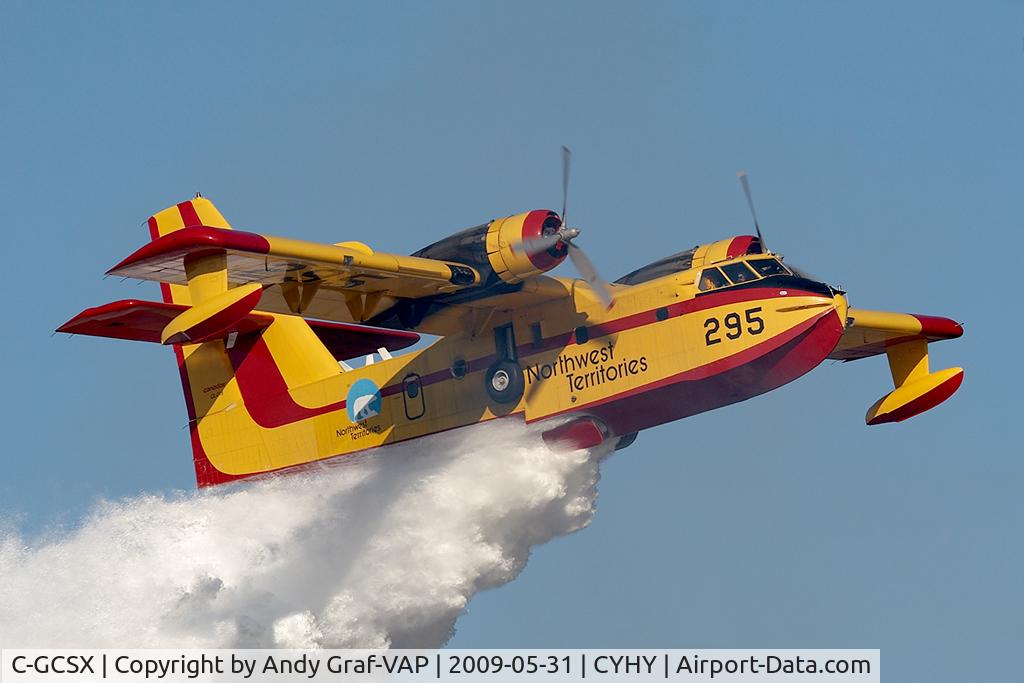 C-GCSX, 1986 Canadair CL-215-V (CL-215-1A10) C/N 1088, NWT - Goverment CL-215