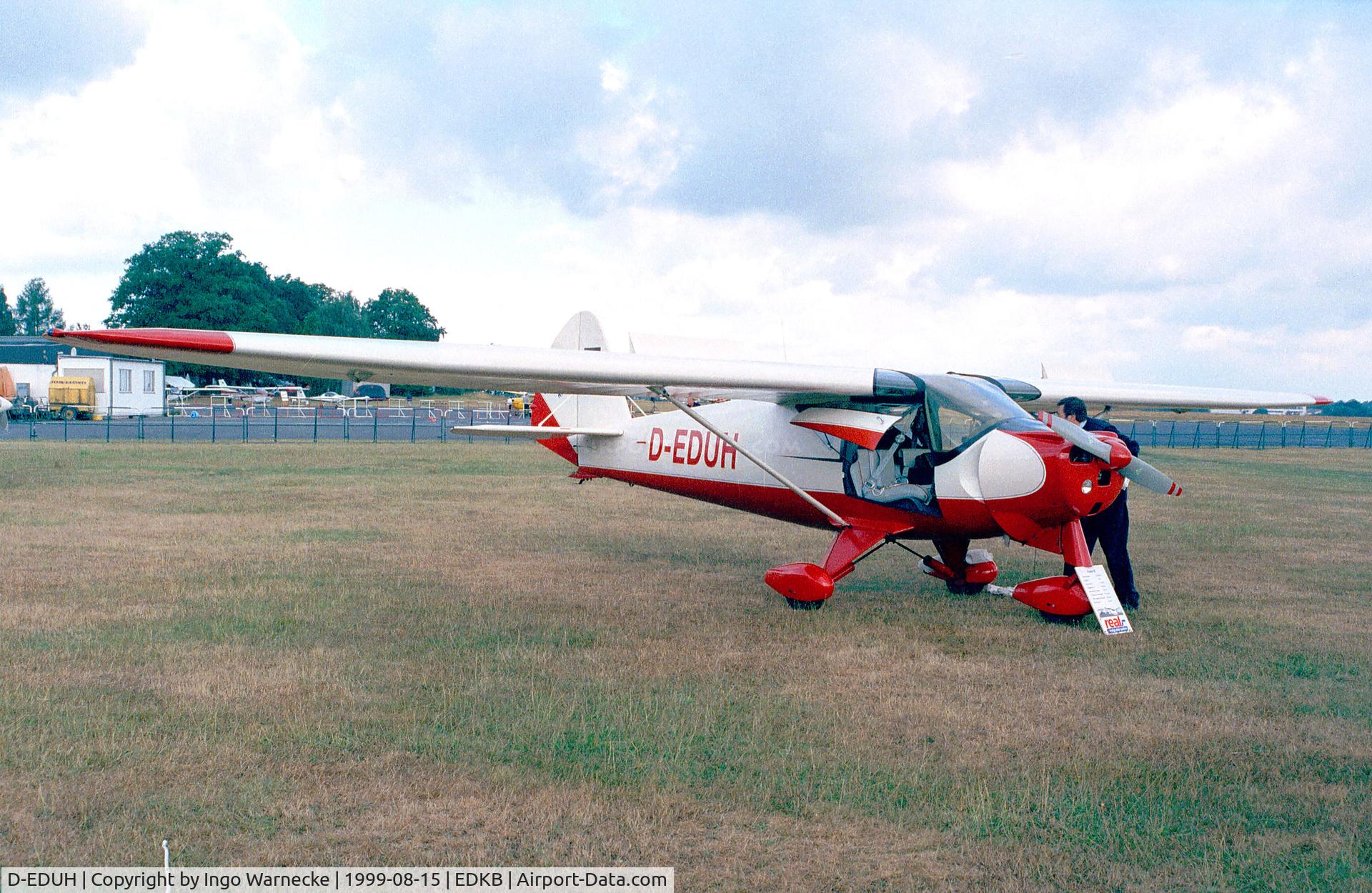 D-EDUH, 1979 Putzer Elster B C/N 020, Pützer Elster B at the Bonn-Hangelar 90-year jubilee-airshow