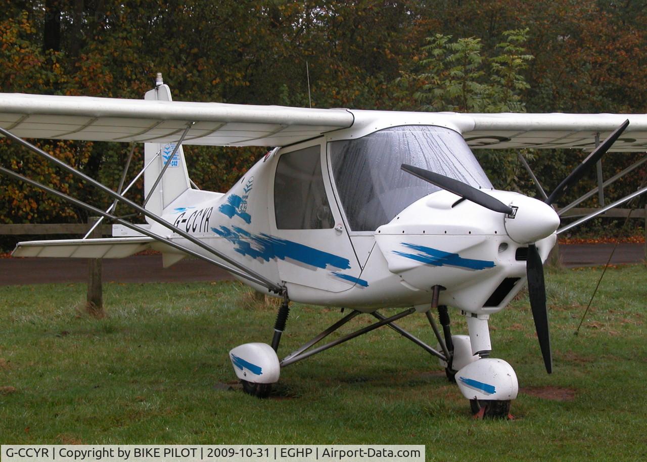 G-CCYR, 2004 Comco Ikarus C42 FB80 C/N 0408-6612, AIRBOURNE AVIATION IKARUS, AIRBOURNE HAVE AT LEAST 7 OF THESE AIRCRAFT PLUS 2 EV-97 EUROSTARS