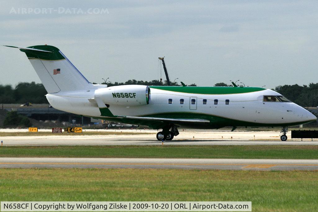 N658CF, 1982 Canadair Challenger 600S (CL-600-1A11) C/N 1058, visitor