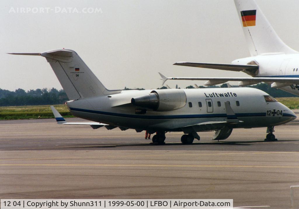 12 04, 1985 Canadair Challenger 601 (CL-600-2A12) C/N 3049, Parked at the General Aviation area...