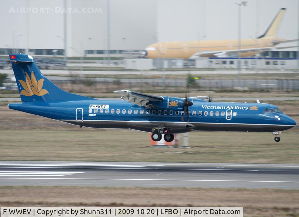F-WWEV, 2009 ATR 72-212A C/N 890, C/n 890 - To be VN-B220