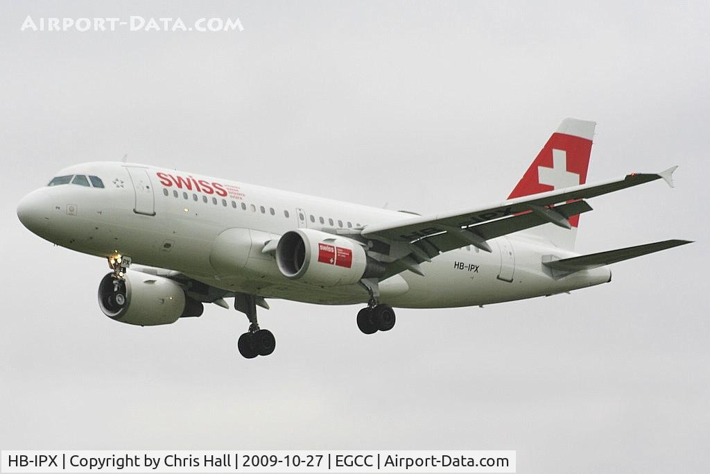 HB-IPX, 1996 Airbus A319-112 C/N 612, Swiss International Air Lines