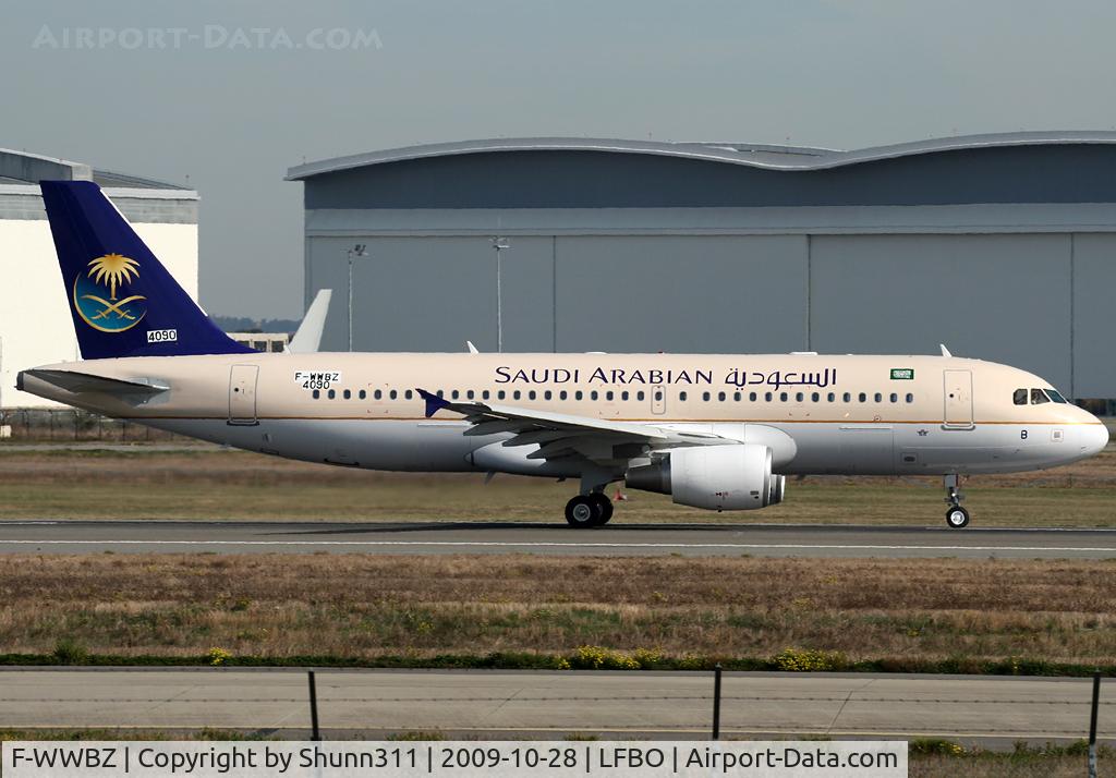 F-WWBZ, 2009 Airbus A320-214 C/N 4090, C/n 4090 - To HZ-ASB