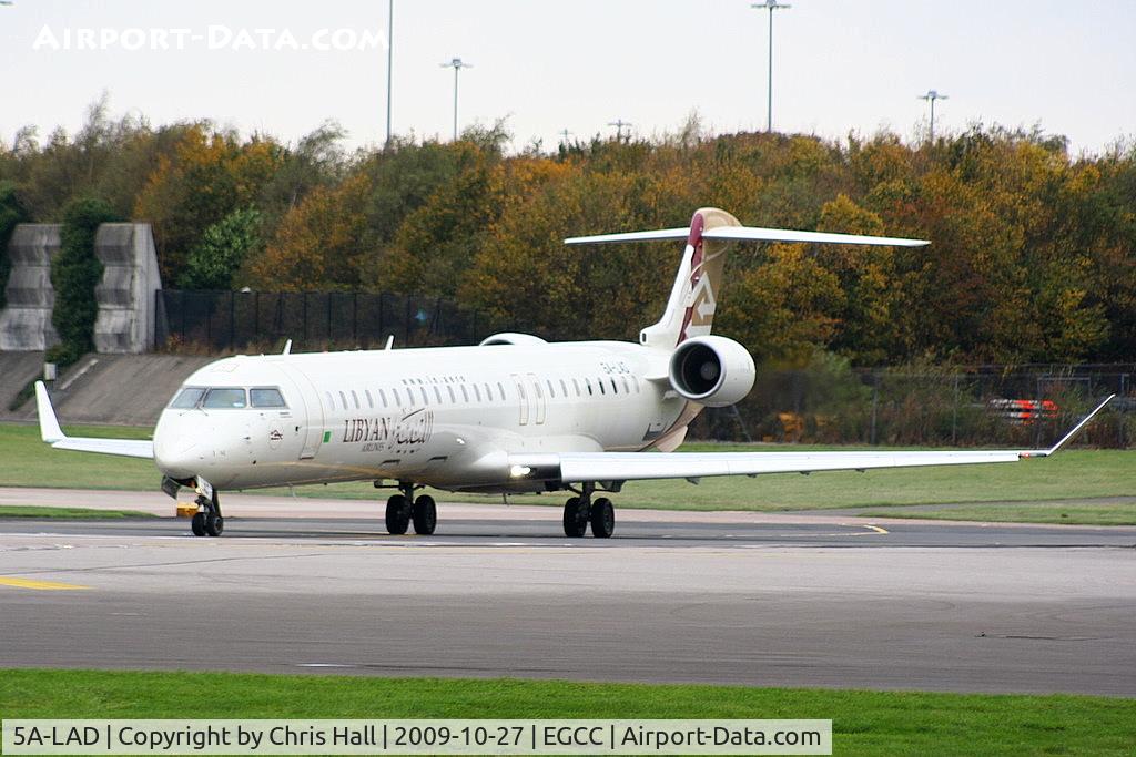5A-LAD, 2008 Bombardier CRJ-900ER (CL-600-2D24) C/N 15214, Libyan Airlines Bombardier CL-600-2D24 CRJ-900