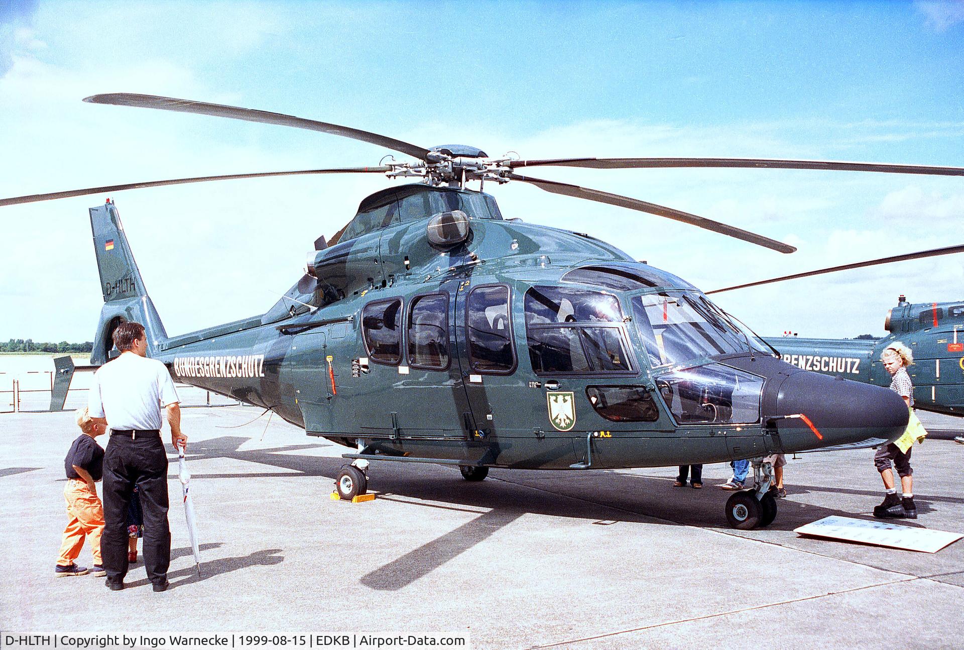 D-HLTH, Eurocopter EC-155B C/N 6544, Eurocopter EC155B of the Bundesgrenzschutz at the Bonn-Hangelar 90-year jubilee-airshow