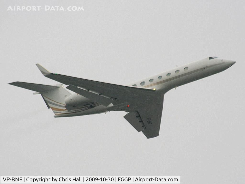 VP-BNE, 2005 Gulfstream Aerospace GV-SP (G550) C/N 5051, Jet Aviation Business Jets
