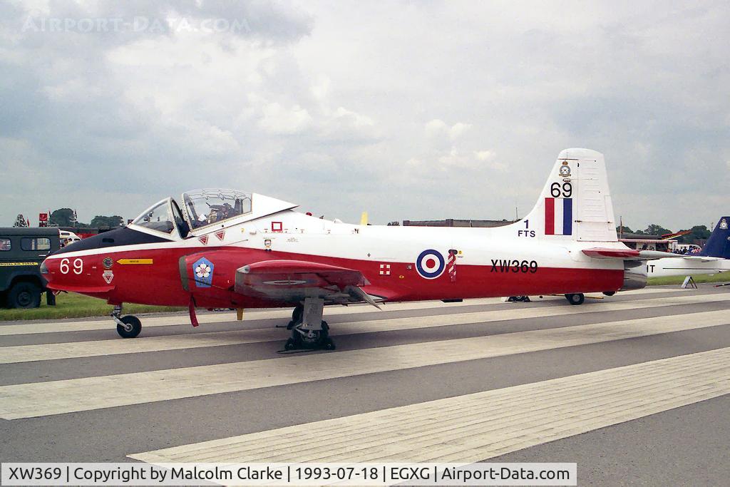 XW369, 1971 BAC 84 Jet Provost T.5A C/N EEP/JP/1019, BAC 84 Jet Provost T5A At the 1993 SSAFA Air Display held at RAF Church Fenton.