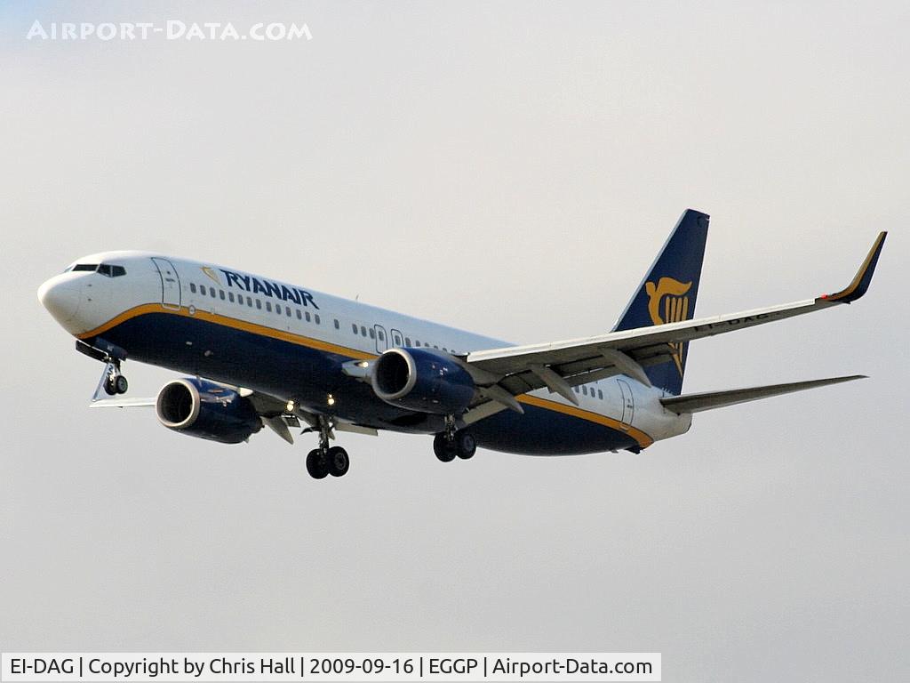 EI-DAG, 2002 Boeing 737-8AS C/N 29940, Ryanair