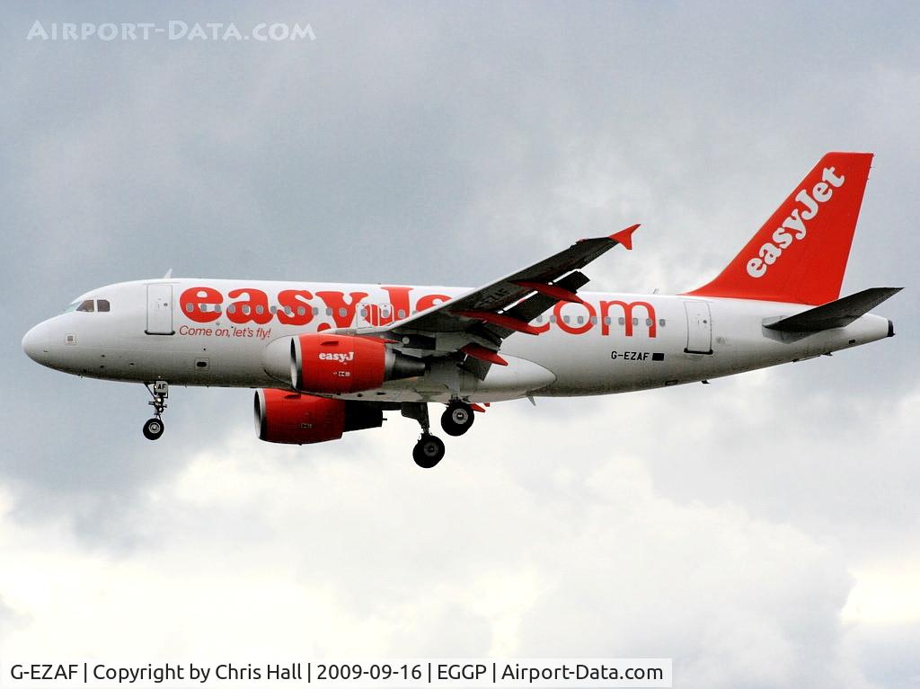 G-EZAF, 2006 Airbus A319-111 C/N 2715, Easyjet