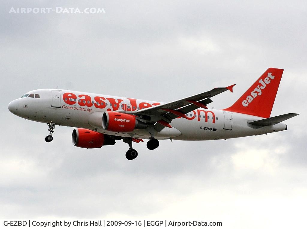G-EZBD, 2006 Airbus A319-111 C/N 2873, Easyjet