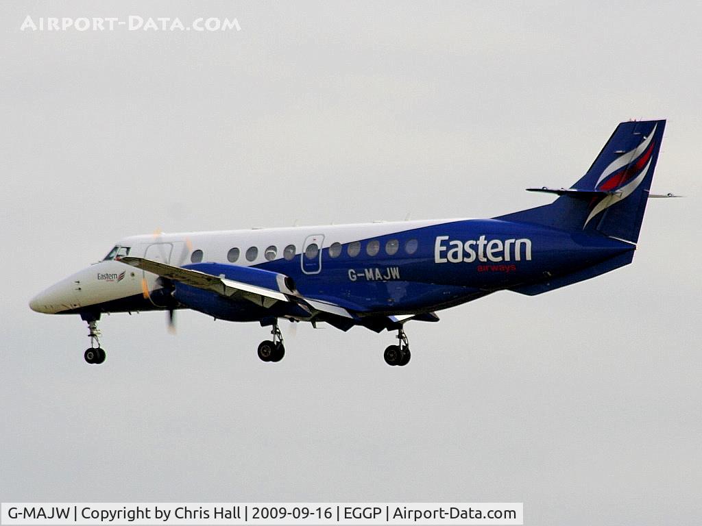 G-MAJW, 1993 British Aerospace Jetstream 41 C/N 41015, Eastern Airways