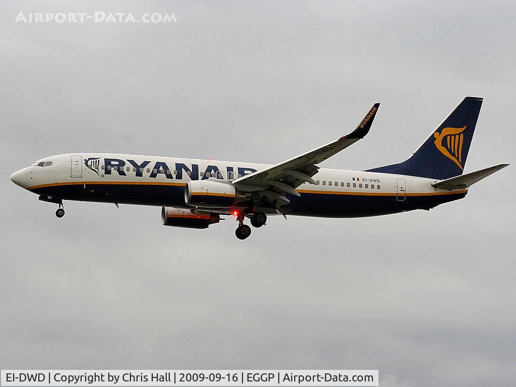 EI-DWD, 2007 Boeing 737-8AS C/N 33642, Ryanair