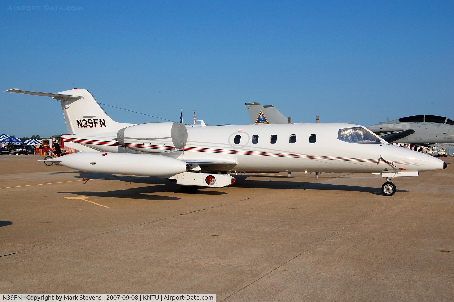 N39FN, 1974 Gates Learjet 35 C/N 006, Oceana airshow
