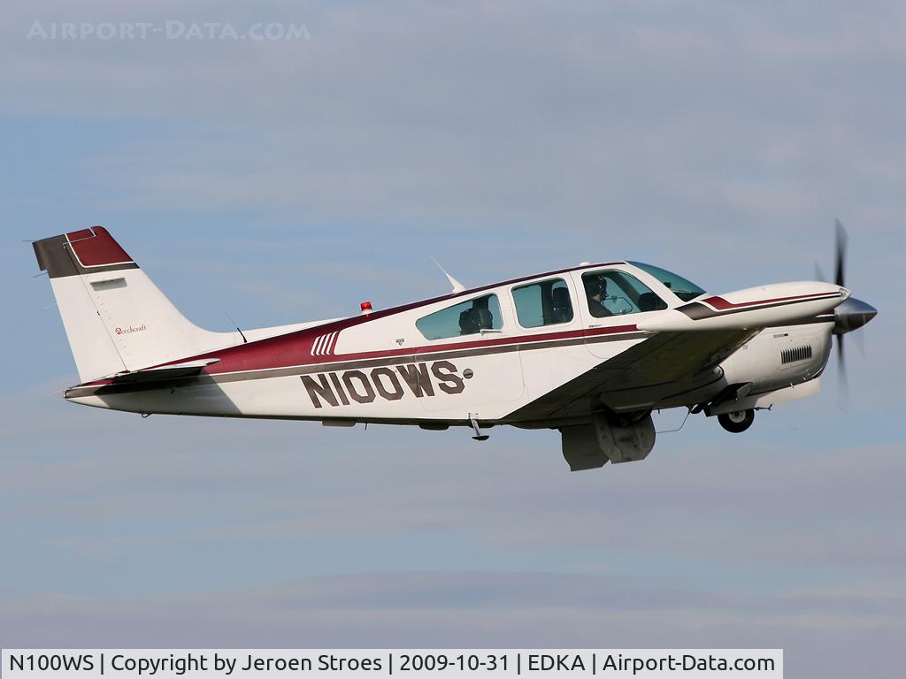 N100WS, 1987 Beech F33A Bonanza C/N CE-1202, .