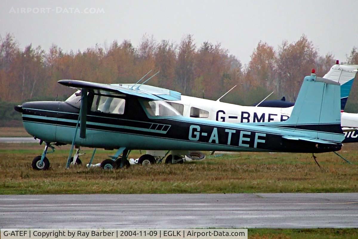 G-ATEF, 1965 Cessna 150E C/N 150-61378, Seen at its home base.
